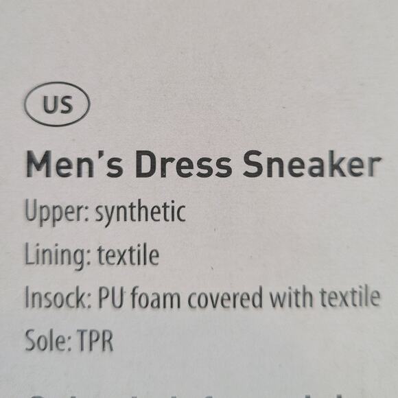 Royal Class Men's Dress Sneaker Size 9 Vegan Leather Casual Brown Lace Up Casual - Picture 10 of 11